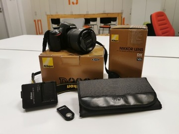 Nikon D3200 + Obiektyw Nikkor 18-105mm 