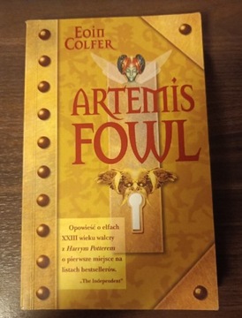 Książka Artemis Fowl Eoin Colfer