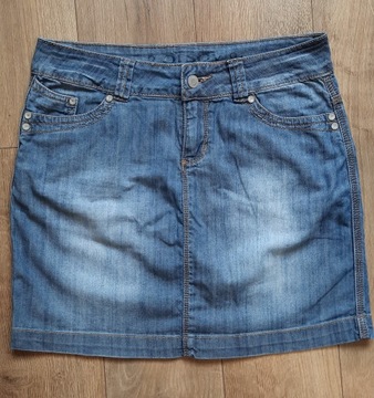Spódnica jeansowa mini firmy ORSAY rozm. M, używana