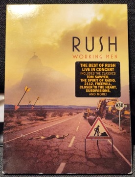 Rush Working Man DVD koncert "Best Of" 2009
