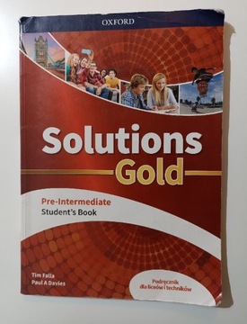 Podręcznik Solutions Gold Pre-Intermediate 