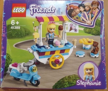 Lego friends  wózek z lodami 41389