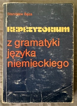 Repetytorium z gramatyki języka niemieckiego Bęza