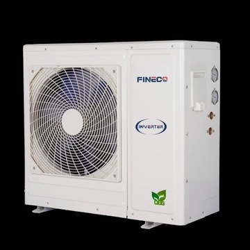 Pompa ciepła FINECO inwerter 8kW 12kW gniazdo