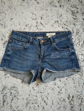 Shorty krótkie spodenki jeans vintage S szorty