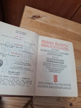 Pismo święte Nowego Testamentu 1958