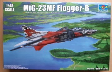 MiG-23MF Flogger-B  skala 1/48  Trumpeter + dodatek
