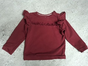 Bluza bordowa Baby Club C&A r.98 bawełna