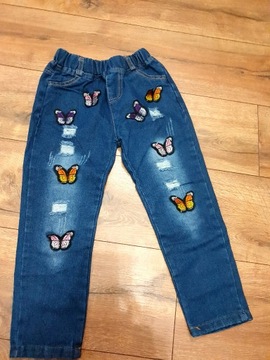 spodnie jeansy