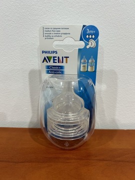 Smoczek / Philips Avent / Classic+ / 3 m+  2 szt