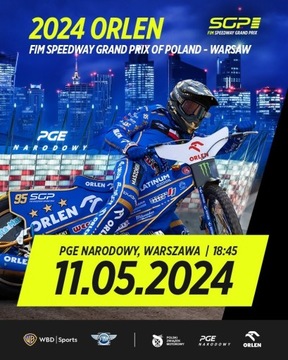 Speedway SGP Warszawa 2x bilety