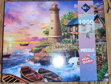 Puzzle 1000 Hua DaDa Sunset Lighthouse -1 szt.
