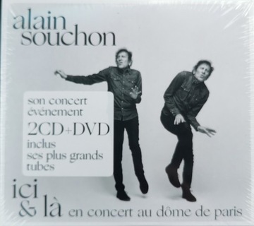 ALAIN SOUCHON ICI & LA 2CD+DVD