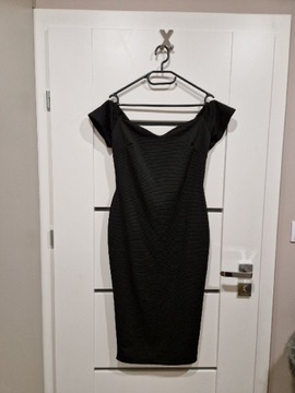 Sukienka mała czarna boohoo nowa 40 L 
