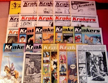 KRAKERS - wszystkie numery z lat 1998-2003