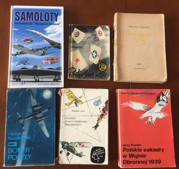 6x książek: Polskie Eskadry 1939, Bohdan Arct