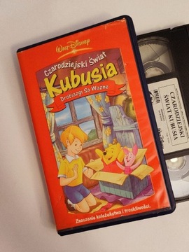 Czarodziejski świat Kubusia VHS bajka Disney