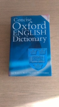 Concise Oxford English Dictionar - słownik i grama