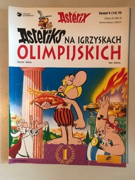 Komiks Asterix i Obelix. Zeszyt 4(13) 93. Asteriks na igrzyskach olimp