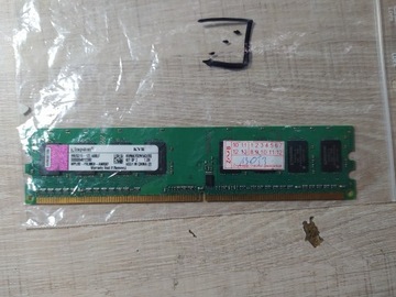 2kości ram (kit of 2)Kingston DDR2 po 1GB PC2-5300