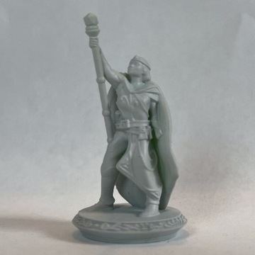 Figurka Kleryk Kobieta Druk 3D 32 MM Żywica