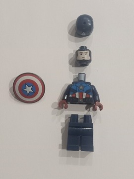 Captain America+tarcza, Nowa MinifigurkaLEGOMarvel