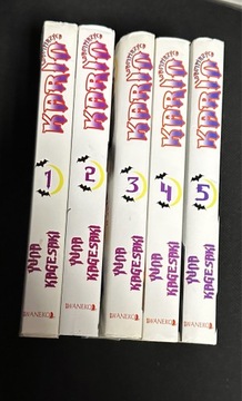 WAMPIRZYCA KARIN 1-5 manga 