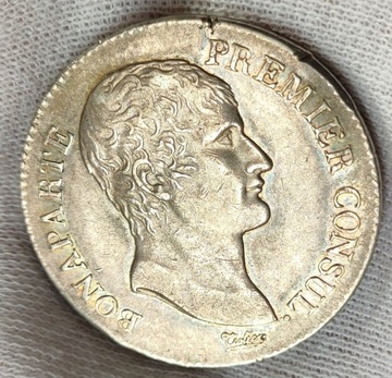 Napoleon I 5 francs (franków) AN 11A