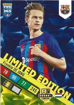 FIFA 365 2023 LIMITED DE JONG FC BARCELONA