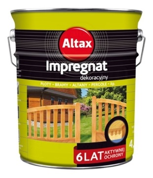 ALTAX  IMPREGNAT DEKORACYJNY 4.5 Bezbarwny