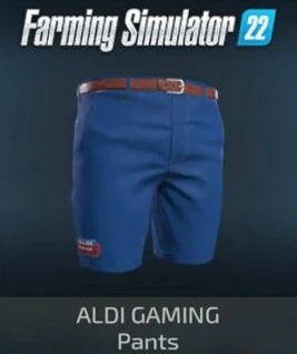 Aldi Gaming Pants Farming Simulator 22