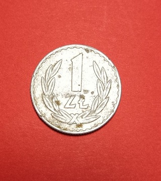Moneta 1 zł 1949 bez znaków mennicy 