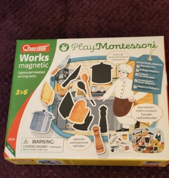 Montessori Play Układanka magnetyczna Zawody