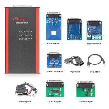 IPROG PROGRAMATOR IMMO AIRBAG ECU RADIO, LICZNIKI