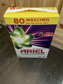 Proszek do prania Ariel 4,8kg/80 Color+pulver