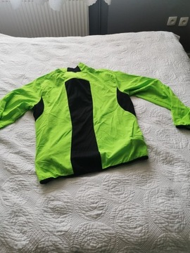 Bluza zielono- czarna do uprawiania sportu męska 