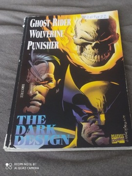 Ghost Rider Wolverine Punisher the dark design