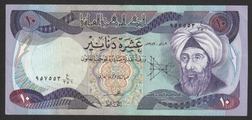 Irak 10 dinarów 1982 - stan 2
