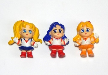 Sailor Moon mini action figures New Ray Toys 1995