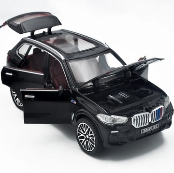 BMW X5 40i 1:32 światła LED metalowy 