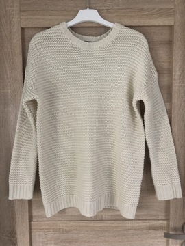 Sweter damski FOREVER 21,roz.36-S,beżowy 