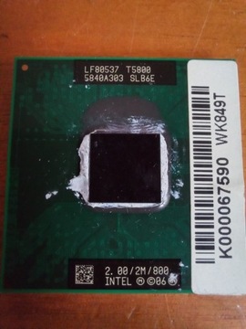 Procesor Intel Core 2 Duo 2M Cache, 2.00 GHz, 800 