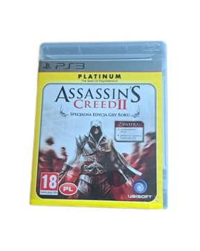 Gra Assassin's Creed II platinum na konsolę ps3