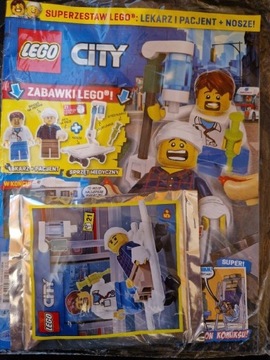 LEGO CITY 5/2021 LEKARZ I PACJENT + NOSZE MAGAZYN