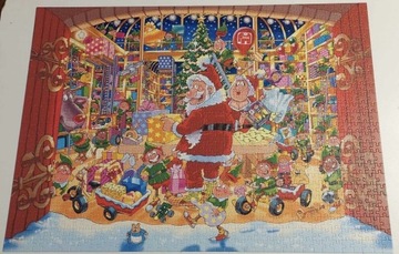 Puzzle Wasgij christmas puzzle 15 - 1000 elementów