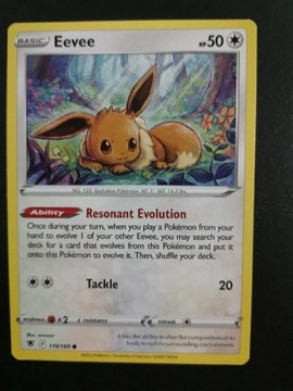 Eevee ASR 119/189 / Pokemon Tcg oryginalna