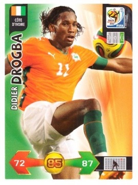 PANINI WORLD CUP 2010 AFRICA DROGBA WKS