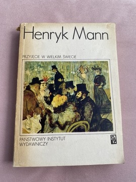 Książka „Przyjęcie w wielkim mieście” Henryk Mann