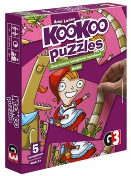 Gra karciana KooKoo Puzzles: BAJKI G3 familijna 