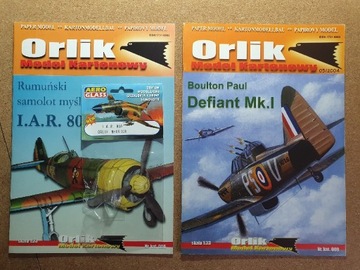 Orlik Boulton Paul Defiant + I.A.R. 80A + owiewka